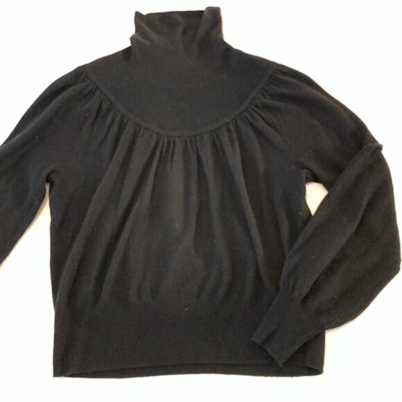 Black Madewell Merino Wool Turtleneck Sweater - Picture 1 of 1